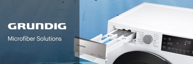 Le lave-linge Grundig avec filtres microplastiques