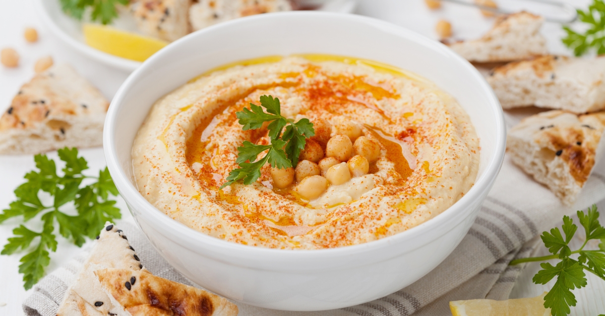 Apéro : houmous maison, une recette végane et bio