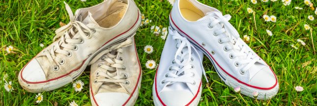 nettoyer ses baskets blanches
