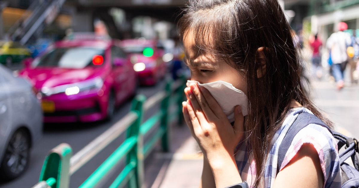 La pollution atmosphérique provoque le décès prématurés de 1 200 enfants chaque année La pollution atmosphérique provoque le décès prématurés de 1 200 enfants chaque année