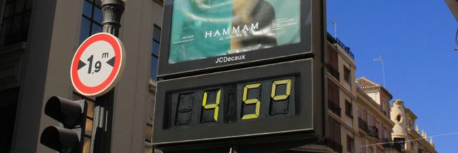 Rechauffement climatique en Europe