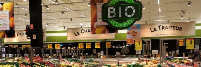chute des ventes de produits bio