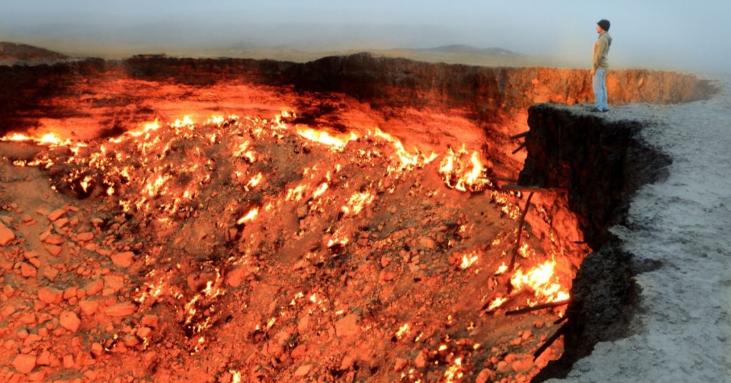 La ‘Porte de l’Enfer’ du Turkménistan : un cauchemar environnemental sur le point de se terminer ?
