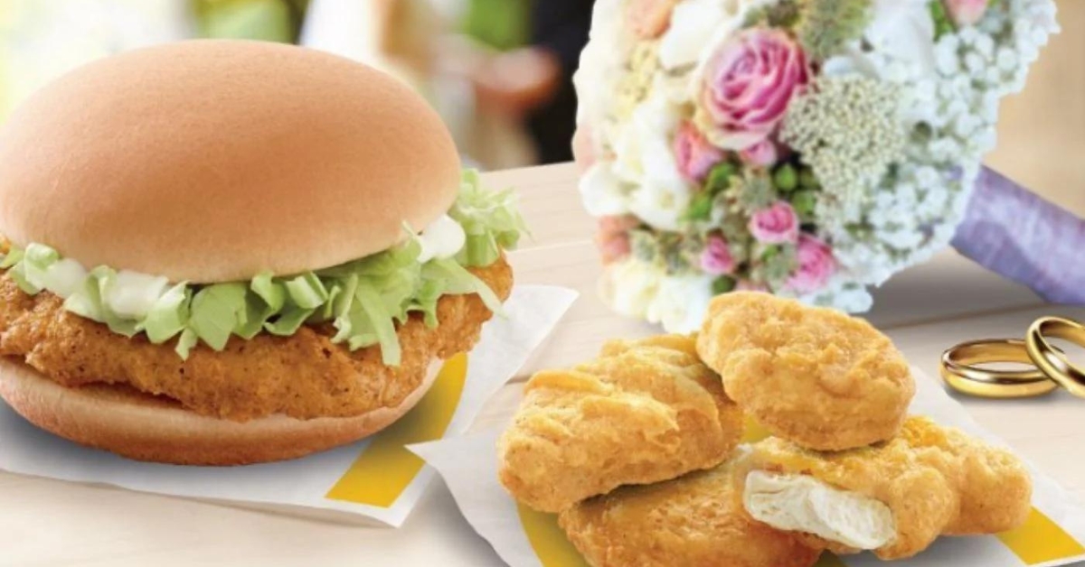 McDonald's lance une formule mariage... Economique mais pas gastronomique !