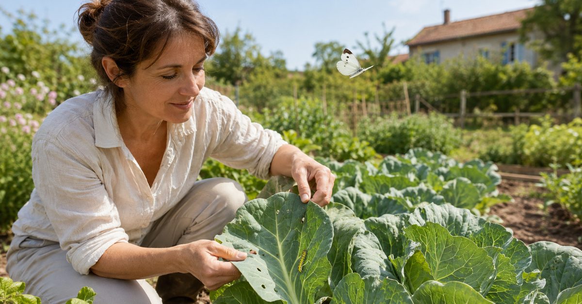 Piéride du chou : protégez vos choux des prédateurs en juillet au jardin bio Piéride du chou : protégez vos choux des prédateurs en juillet au jardin bio