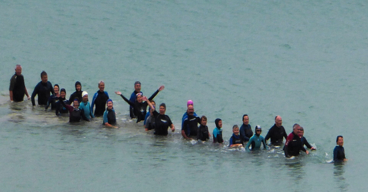 Le longe-côte, un véritable sport de bord de mer