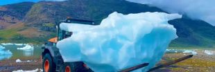 Polémique : un iceberg de 15 tonnes déplacé jusqu'en Espagne scandalise les écologistes