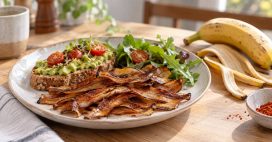 Bacon vegan : ne jetez plus vos pelures de banane, transformez-les en délice croustillant ! Bacon vegan : ne jetez plus vos pelures de banane, transformez-les en délice croustillant !