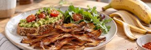 Bacon vegan : ne jetez plus vos pelures de banane, transformez-les en délice croustillant !