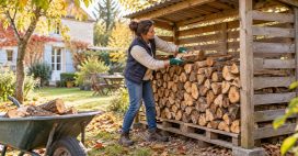 Bien sécher et stocker le bois de chauffage pour un hiver au chaud Bien sécher et stocker le bois de chauffage pour un hiver au chaud
