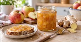 Confiture de pommes-gingembre : du bonheur en pots ! Confiture de pommes-gingembre : du bonheur en pots !