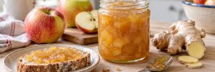 Confiture de pommes-gingembre : du bonheur en pots ! Confiture de pommes-gingembre : du bonheur en pots !