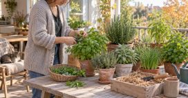 Prendre soin des herbes aromatiques en automne : secrets de récolte, taille et hivernage Prendre soin des herbes aromatiques en automne : secrets de récolte, taille et hivernage