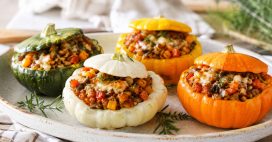 Pâtissons farcis aux légumes, une recette végétarienne incontournable