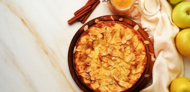 Polenta Sucrée à la Cannelle et aux Pommes, recette de dessert d'automne