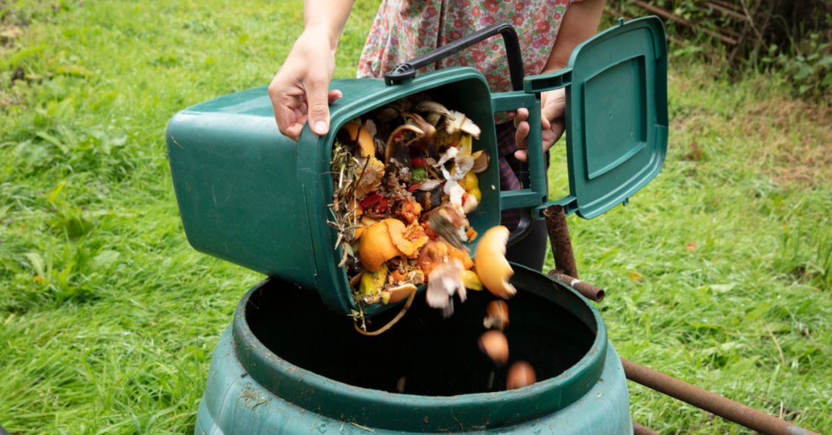 Monté en 3 minutes, ce composteur de jardin moins cher est