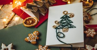 Des cartes de voeux faites maison et responsables Des cartes de voeux faites maison et responsables