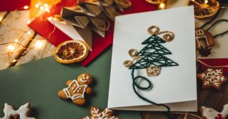 Des cartes de voeux faites maison et responsables Des cartes de voeux faites maison et responsables