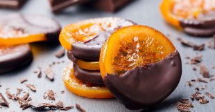 Recette : clémentines caramélisées au chocolat