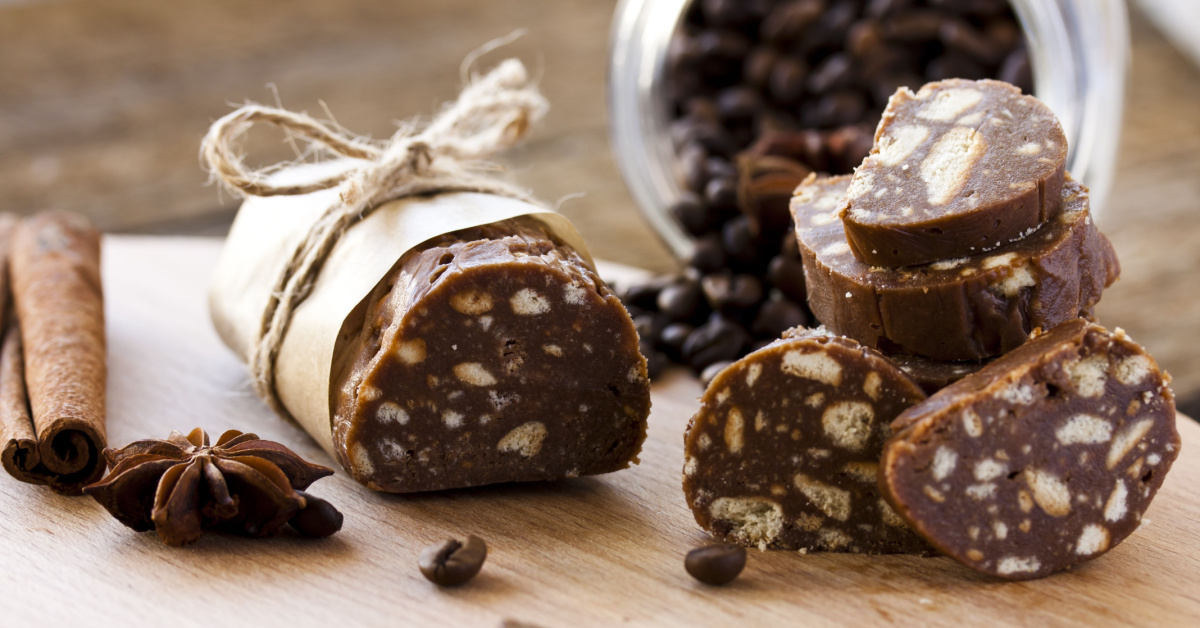 Saucisson au chocolat : recette classique et variantes gourmandes framboise ou orange