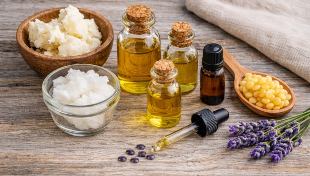 Ingrédients pour baume anti-vergetures