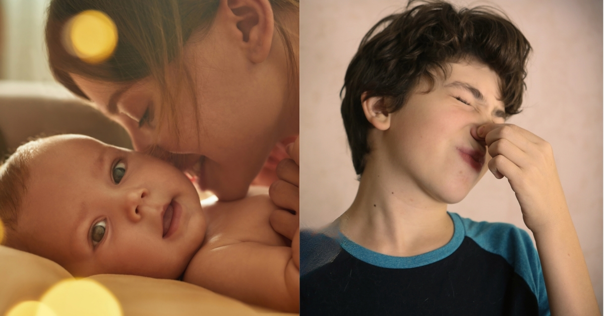 Odeur : pourquoi les bébés sentent bon à l'inverse des adolescents ?