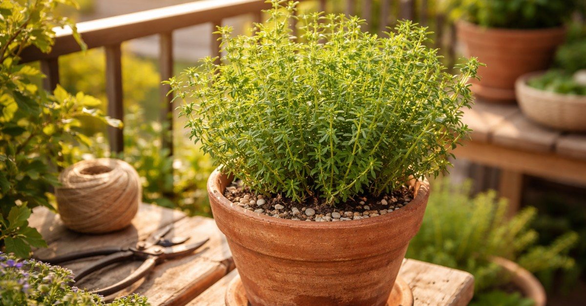 Plantes aromatiques : comment faire pousser de la sarriette