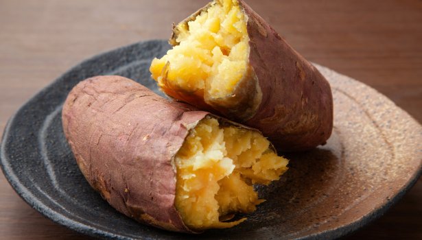 yaki-imo  patate douce rotie