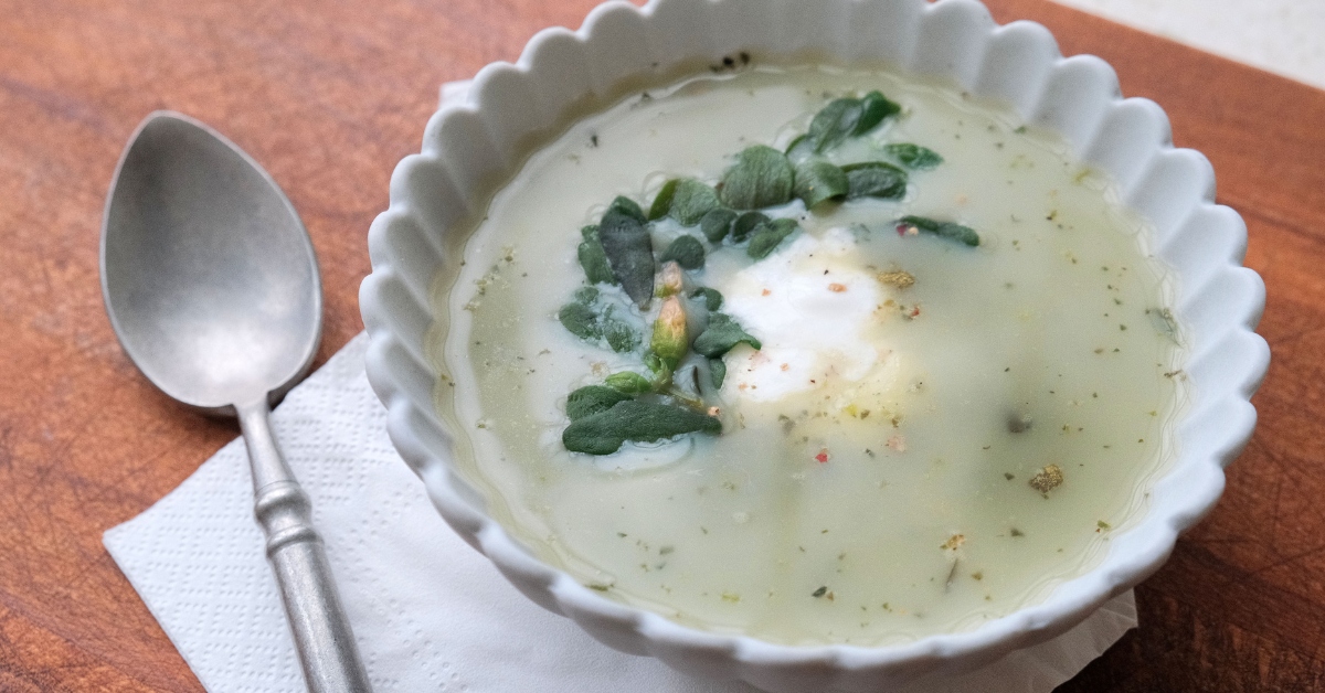 soupe de pourpier