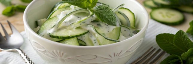 recette avec du concombre
