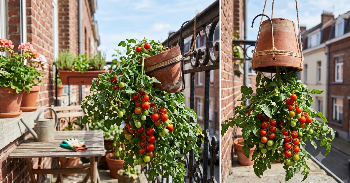 Faire pousser des tomates à l'envers, oui... mais attention !