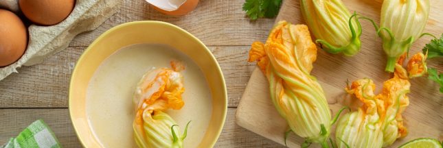 Fleurs de courgette : préparation et idées de recettes