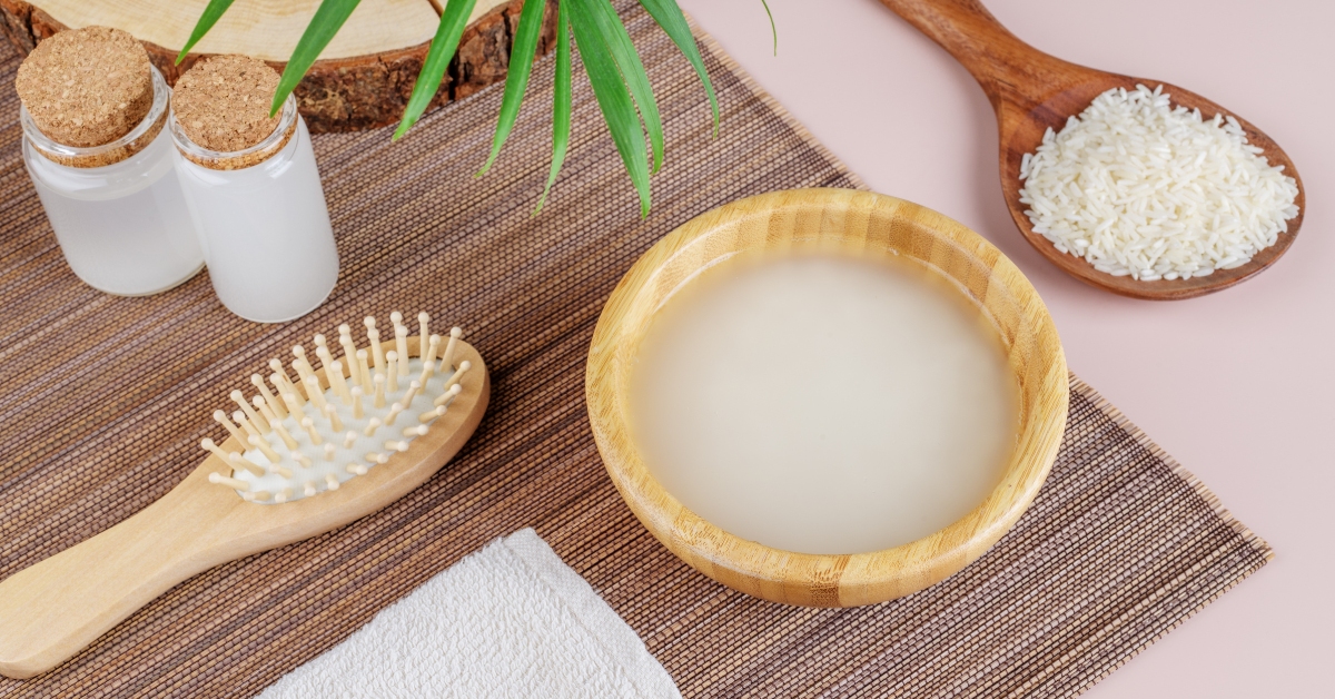eau de riz cosmetique