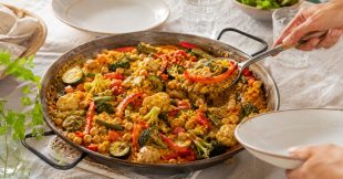 Recette : une Paëlla végétarienne, sans viande ni fruits de mer Recette : une Paëlla végétarienne, sans viande ni fruits de mer