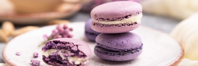 Recette : Macarons Violets