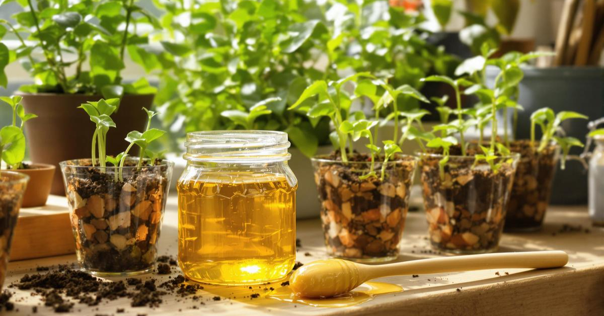Le miel peut-il vraiment aider les boutures à prendre racine ?