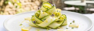Tagliatelles de courgettes au citron et au thym : une recette... Tagliatelles de courgettes au citron et au thym : une recette...