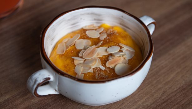 La crème brûlée au potimarron