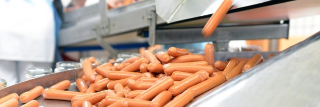 saucisses industrielles