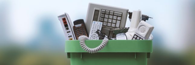 déchets électronique