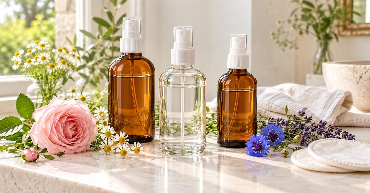 Soigner sa peau en toute saison grâce aux eaux florales ou hydrolats Soigner sa peau en toute saison grâce aux eaux florales ou hydrolats