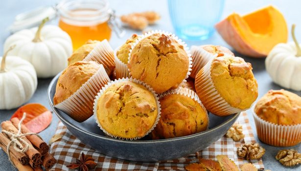 Muffins ou cupcakes au potimarron