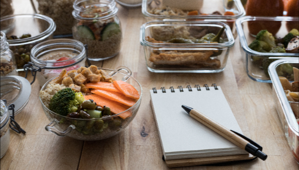 Batch cooking végétarien fin d'automne