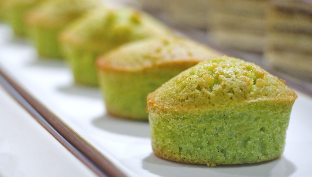 financier thé matcha