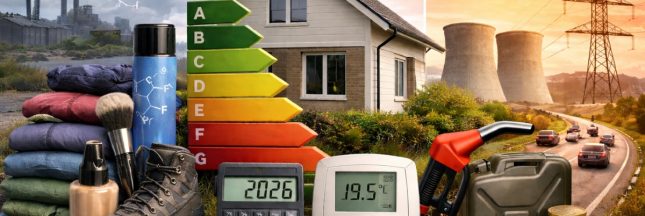 Janvier 2026 : PFAS, DPE, énergie... ce qui change pour l'écologie