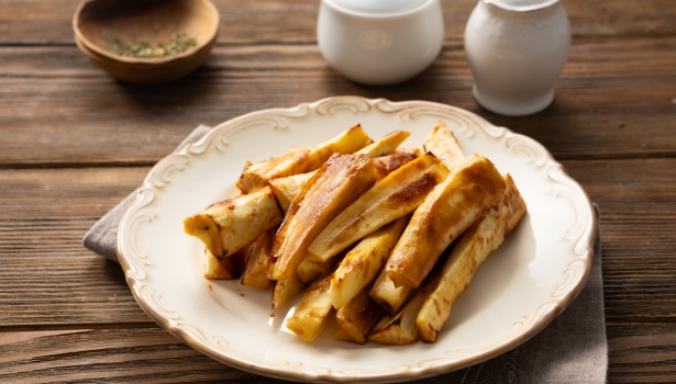 Frites de panais rôties au four