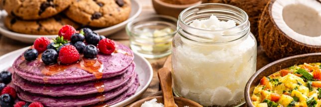 Huile de coco en cuisine