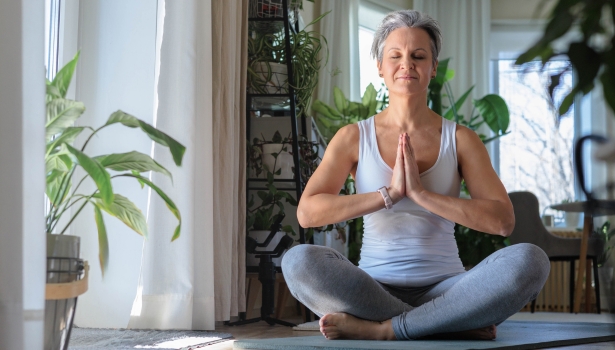 Quelques minutes de respiration lente 