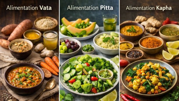 alimentation ayurvedique slon son dosha