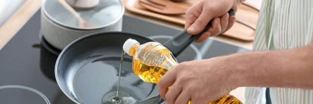 les huiles à ne pas chauffer en cuisine.